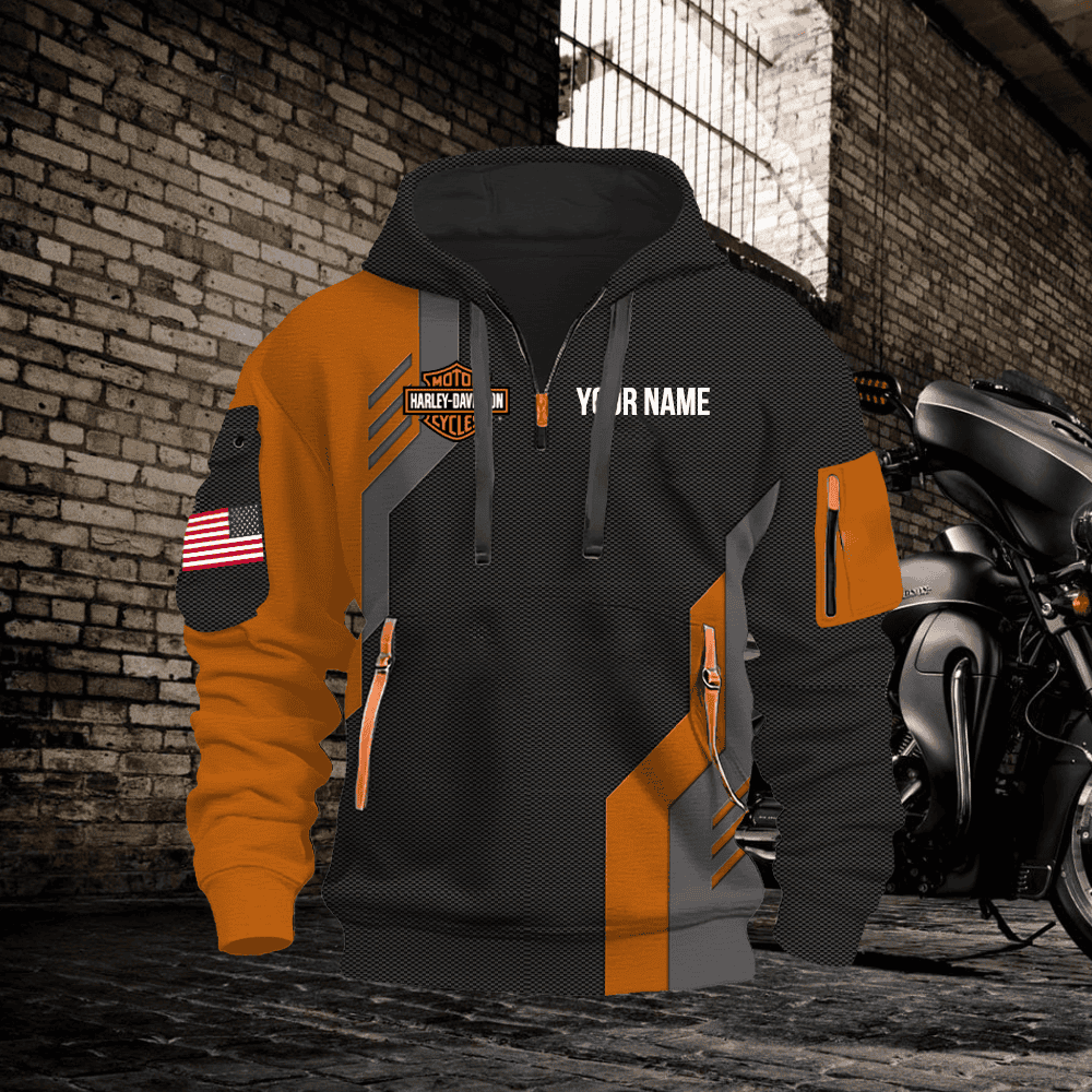 HD 1 Custom Quarter Zipper Hoodie