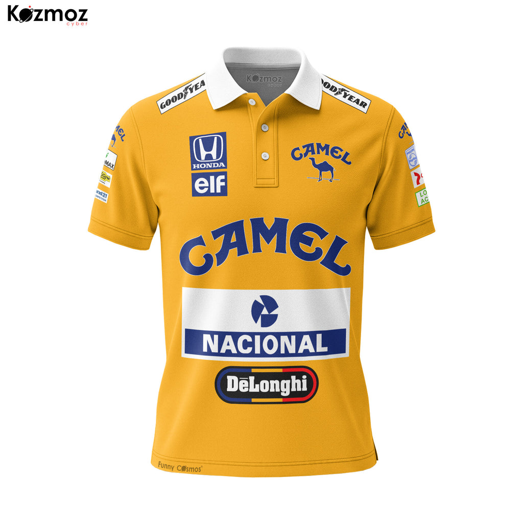 Magic Senna Racing Costume Camel 1987 Collection - Lotus Racing Team