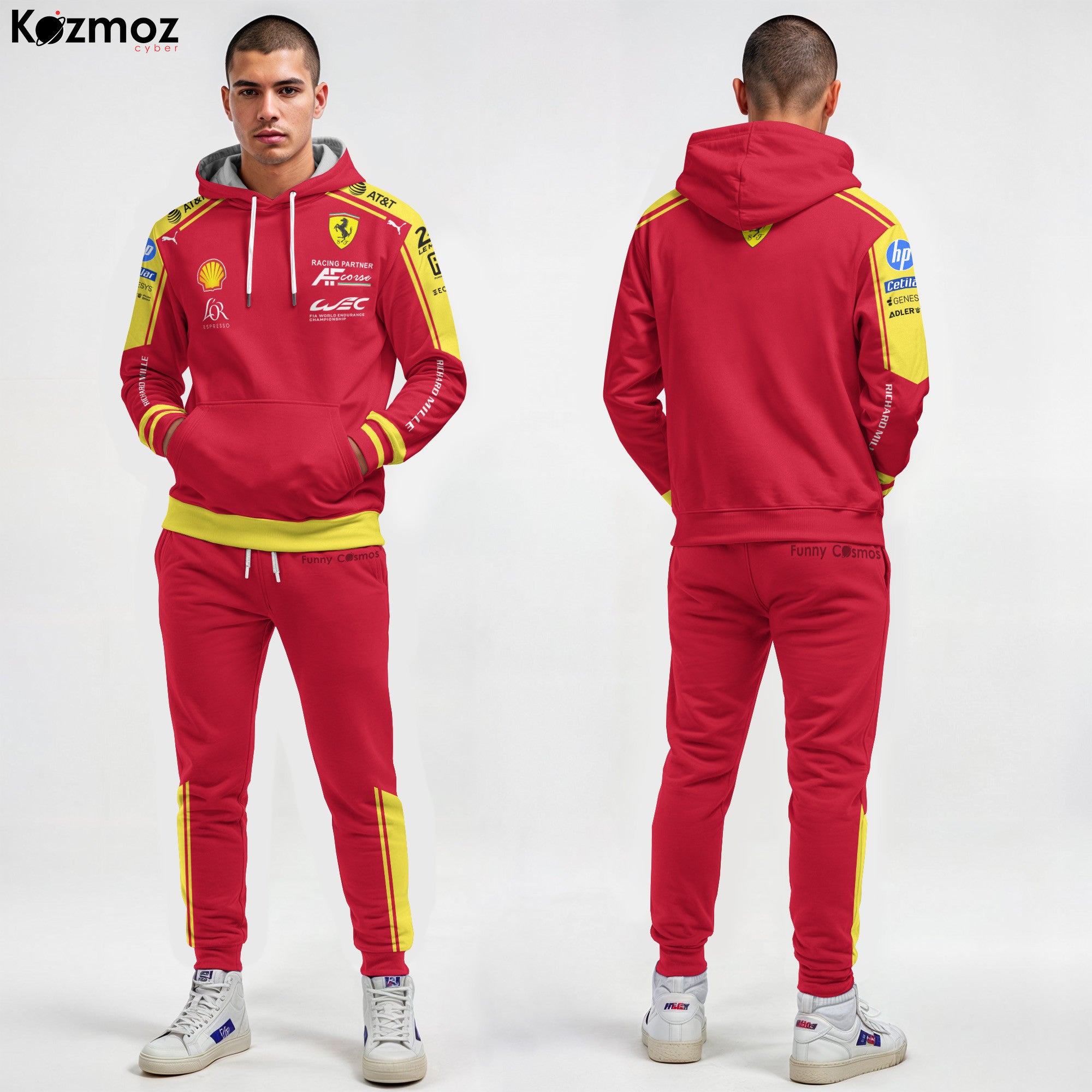 SF AF Corse Racing Suit Le Mans 24h 2025 Collection – SF WEC Racing Team