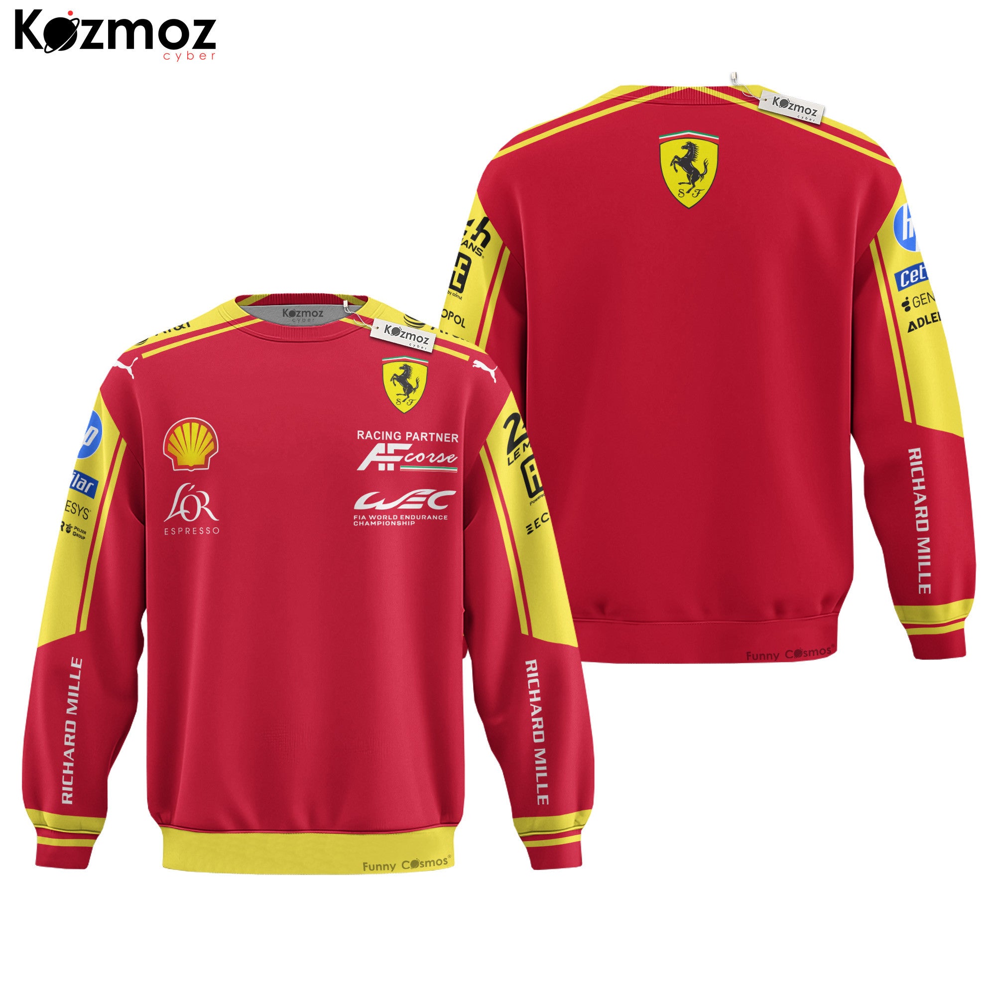 SF AF Corse Racing Suit Le Mans 24h 2025 Collection – SF WEC Racing Team