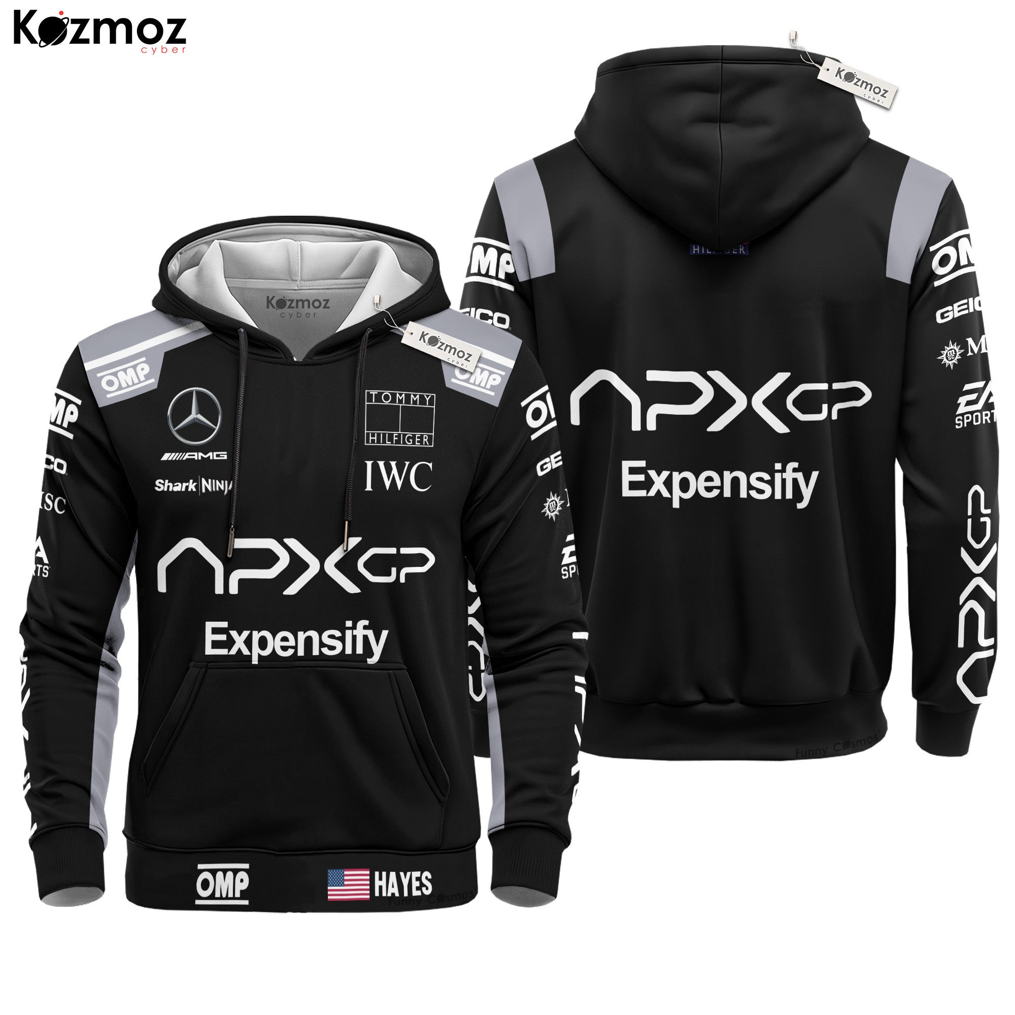 Brad Pitt Racing Suit Sonny Hayes Film Costume (Black Version) Collection - Movie