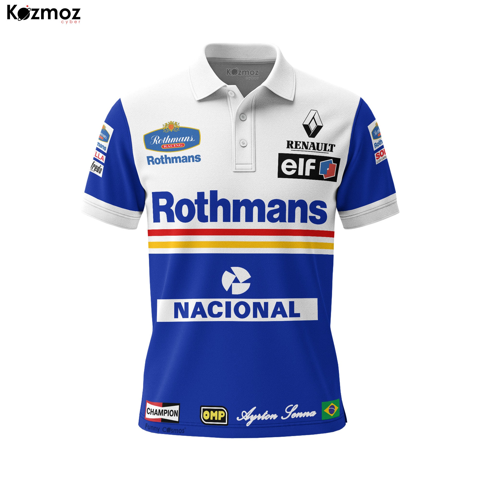 Magic Senna Racing Costume Rothmans 1994 Collection - Williams Renault Racing Team