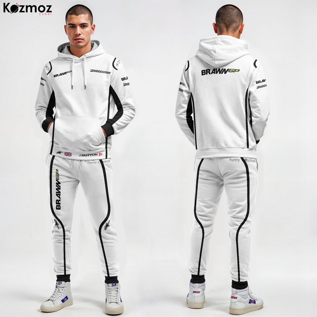 Jenson Button Racing Costume 2009 Collection – Brawn GP  Racing Team