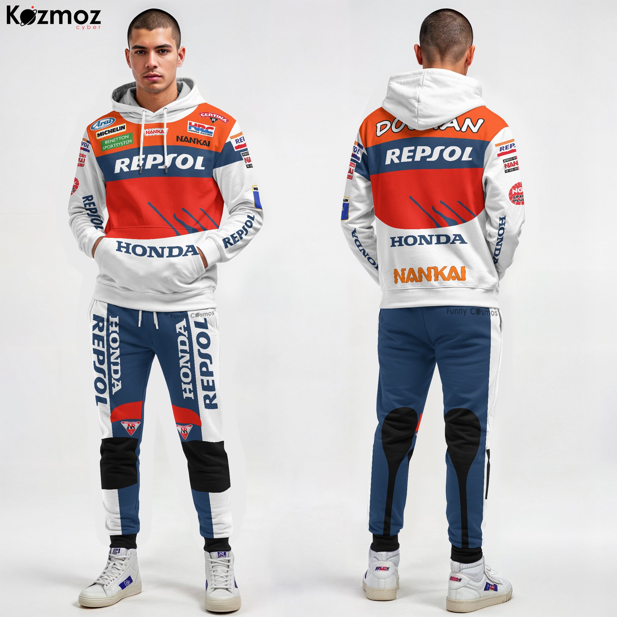 Mick Doohan Racing Costume Suit 1997 Collection – Honda MotoGP Racing Team