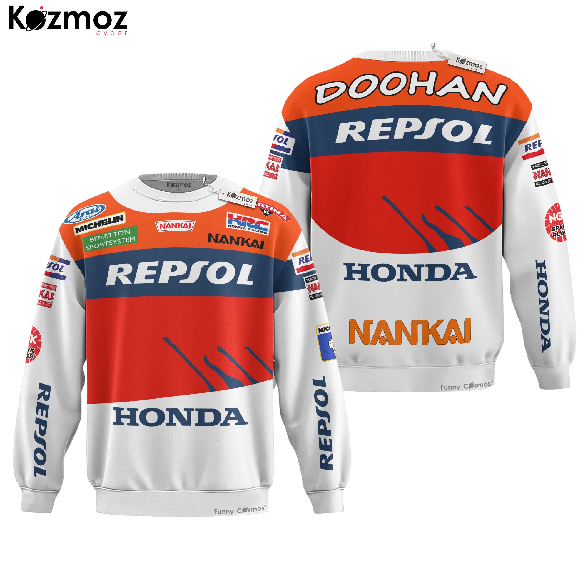 Mick Doohan Racing Costume Suit 1997 Collection – Honda MotoGP Racing Team