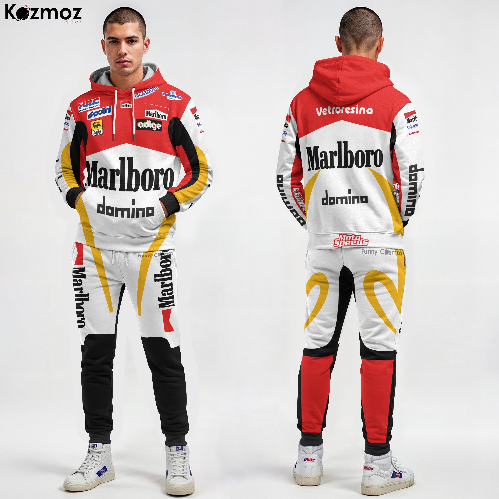 Loris Capirossi MotoGP Racing Suit 2003 Collection – Ducati MotoGP Racing Team