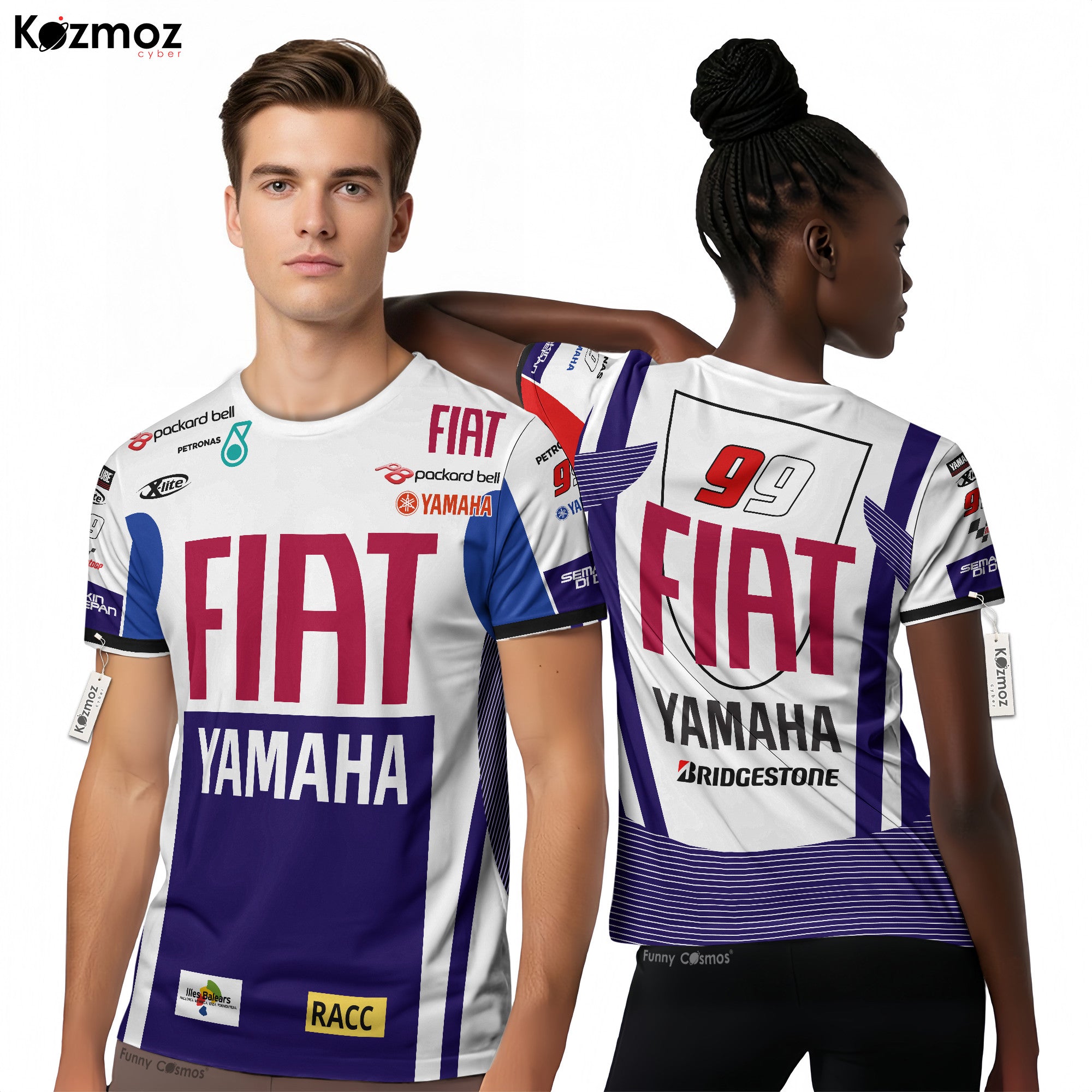 Jorge Lorenzo Racing Costume Fiat 2010 Collection – Yamaha MotoGP Racing Team