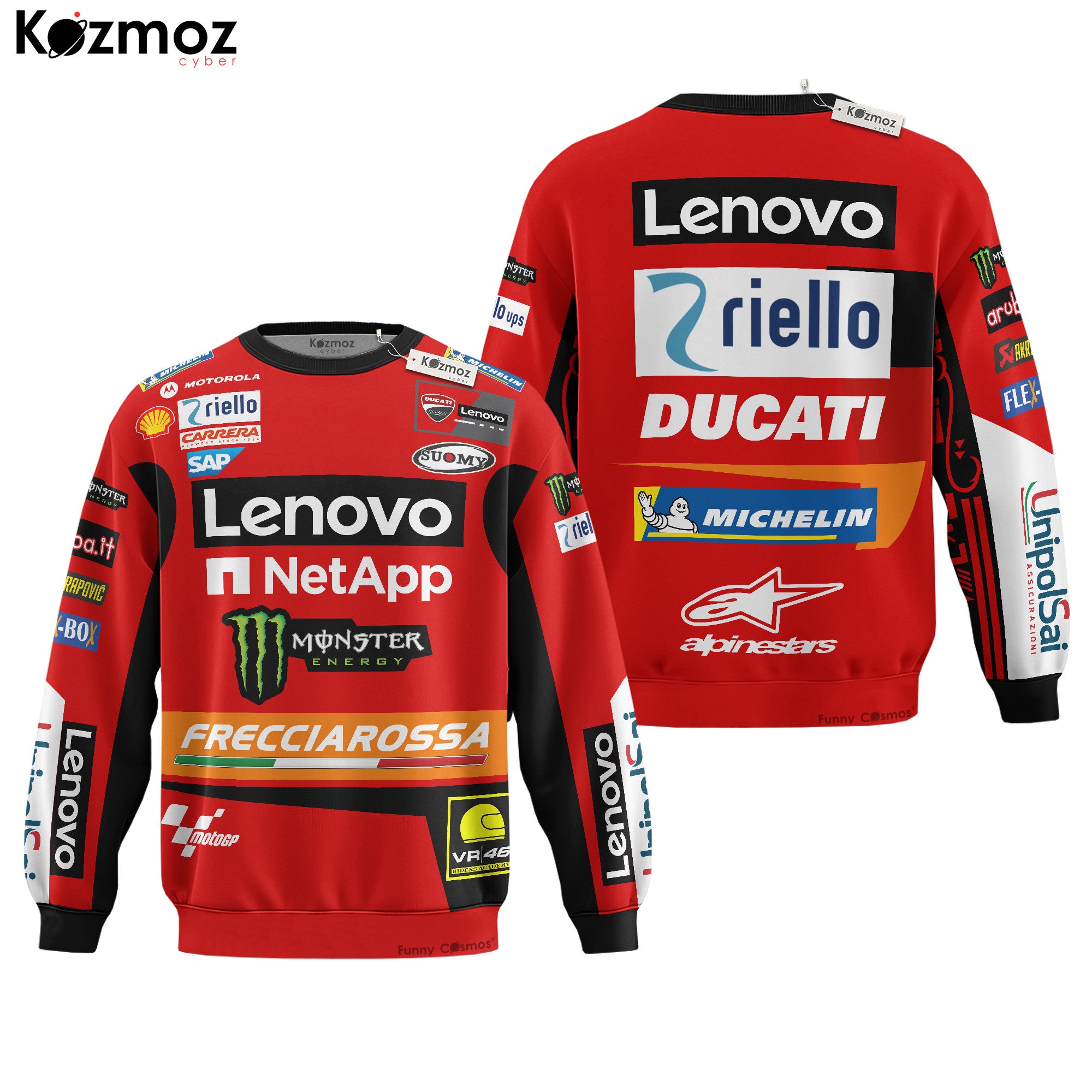 Francesco Bagnaia Racing Costume 2023 Collection – Ducati MotoGP Racing Team