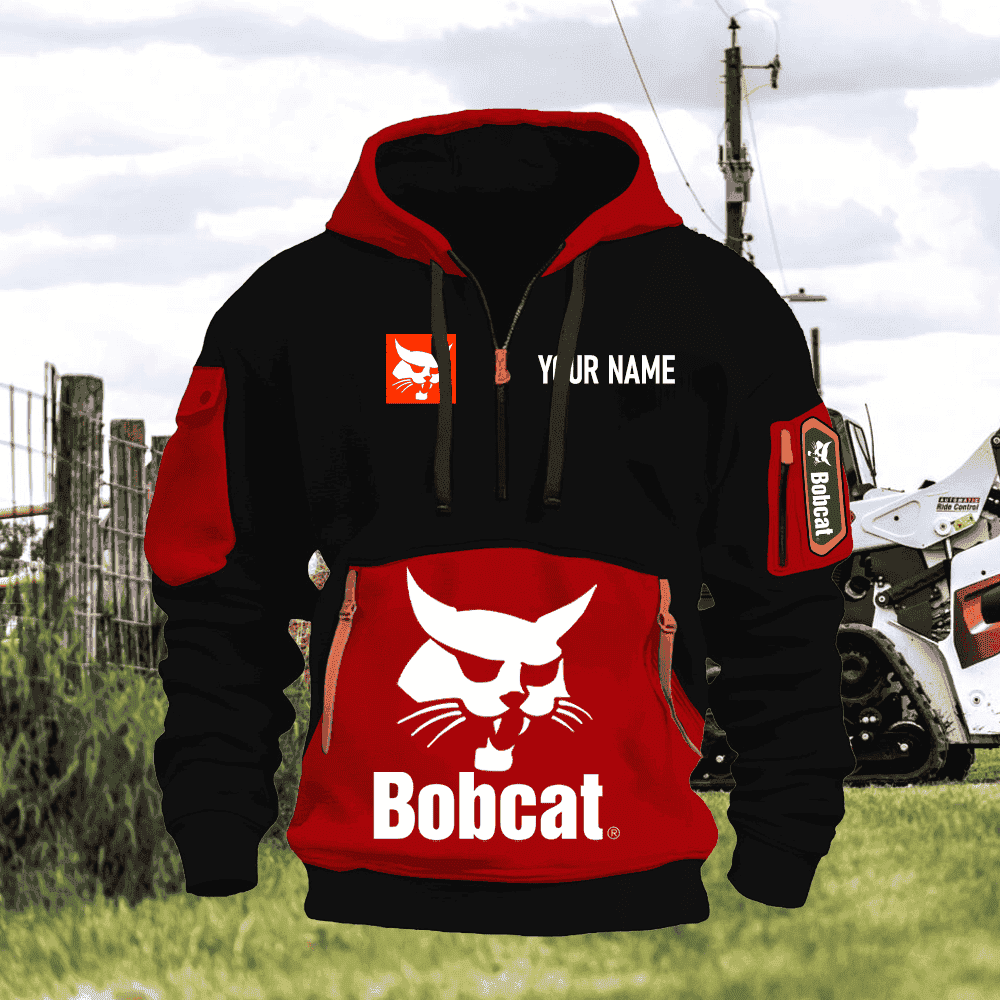 BC Custom Name Quarter Zipper Hoodie