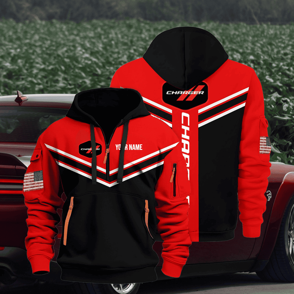 DG CG custom name quarter zipper jacket