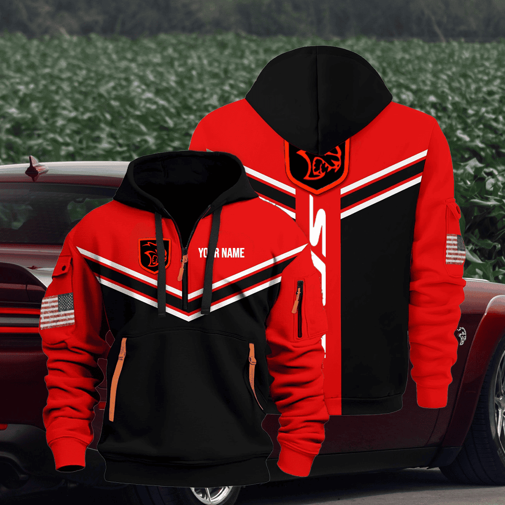 DG HC SRT custom name quarter zipper jacket