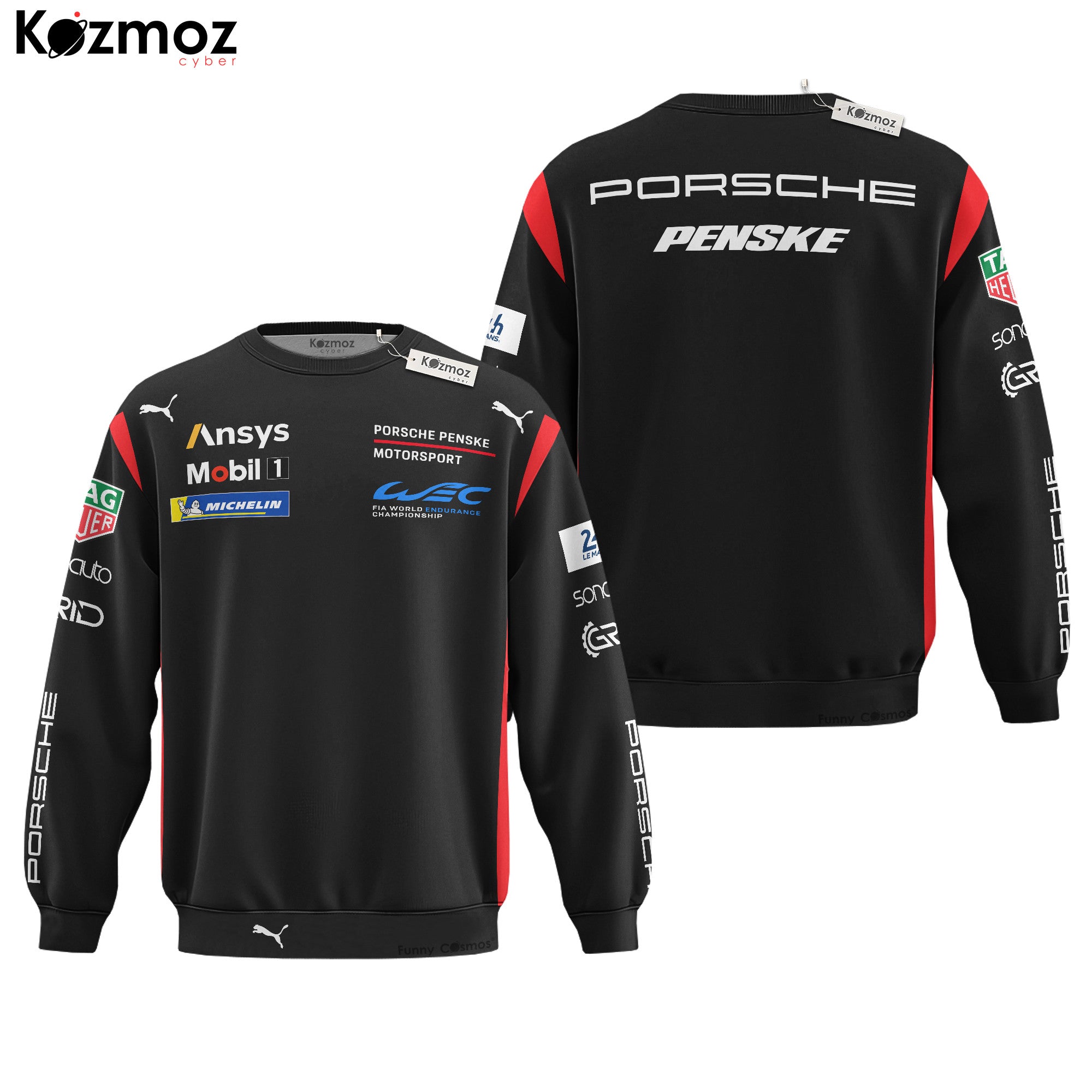 Porsh Penske Racing Suit Le Mans 24h 2025 Collection - Porsh Motorsport WEC Team