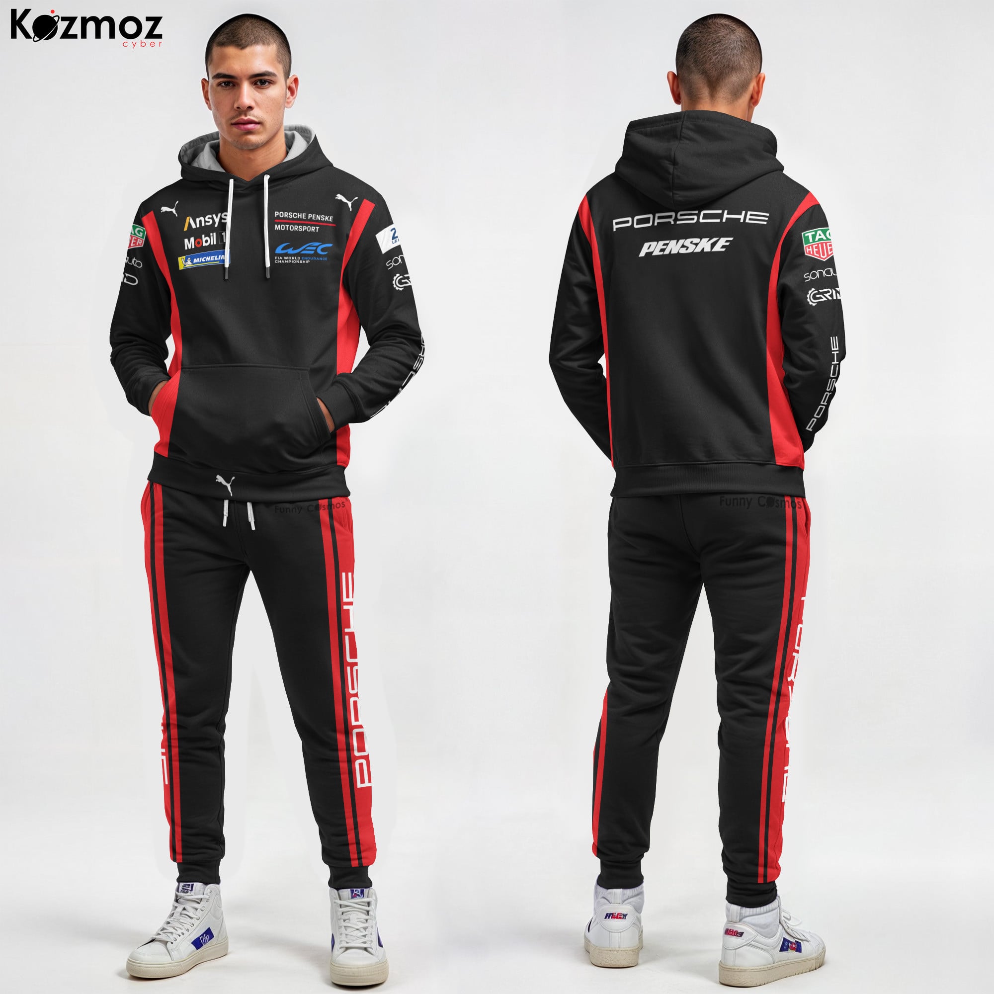 Porsh Penske Racing Suit Le Mans 24h 2025 Collection - Porsh Motorsport WEC Team