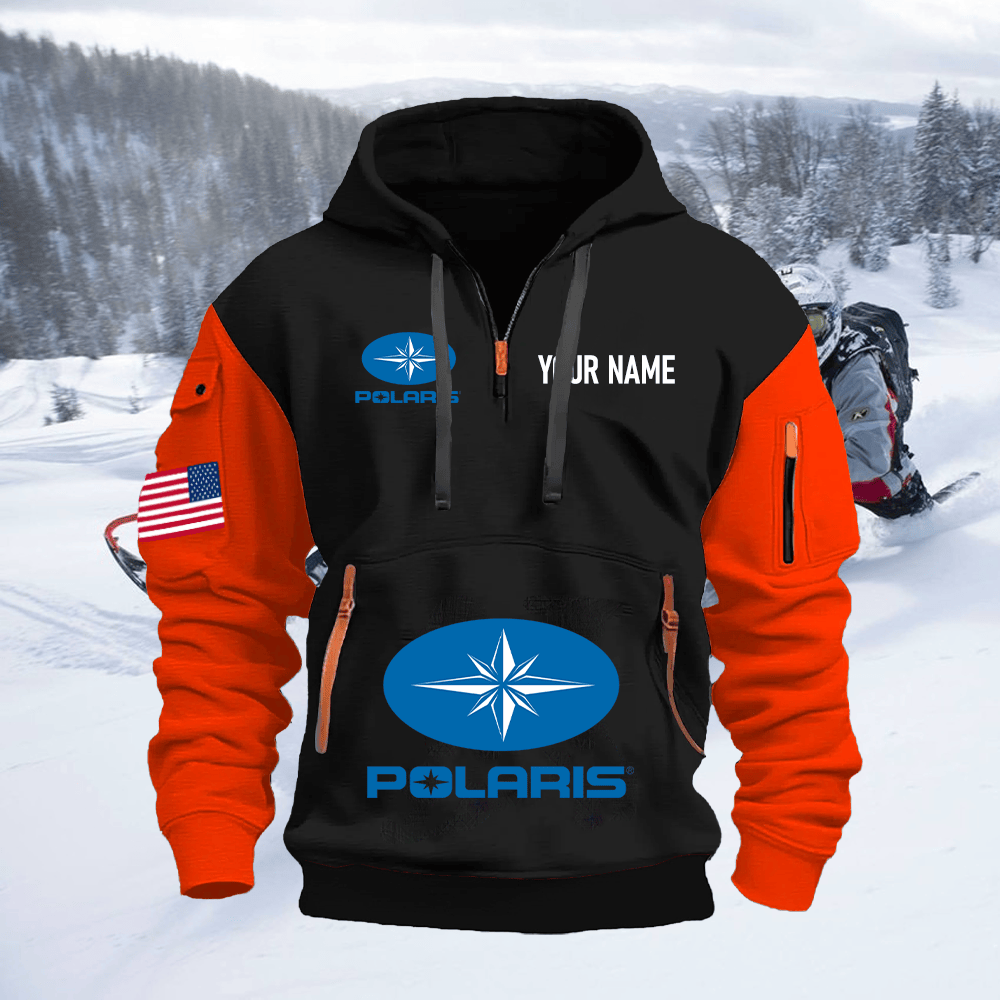 PL Custom Name Quarter Zipper Hoodie