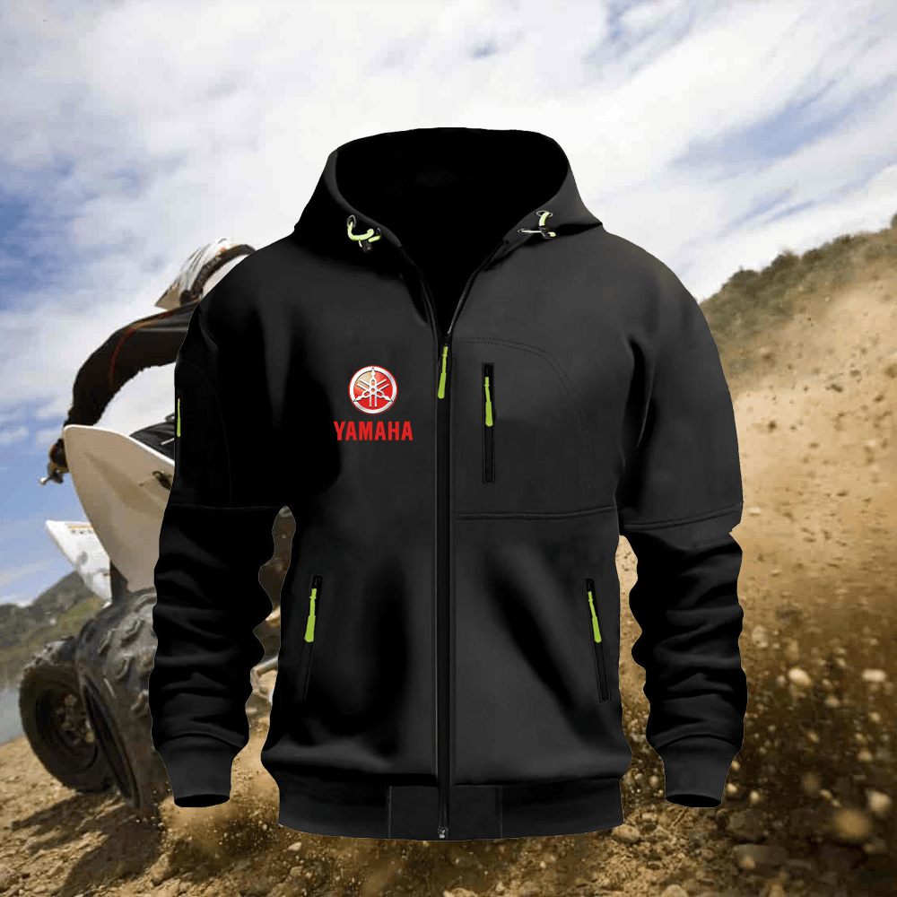 YA Custom Print Zipper Unisex Hoodie