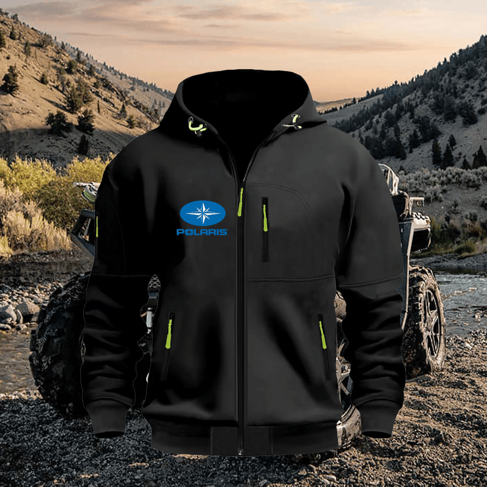 PL Custom Print Zipper Unisex Hoodie