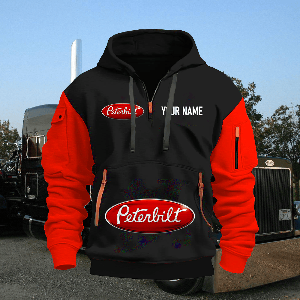 PB Custom Name Quarter Zipper Hoodie