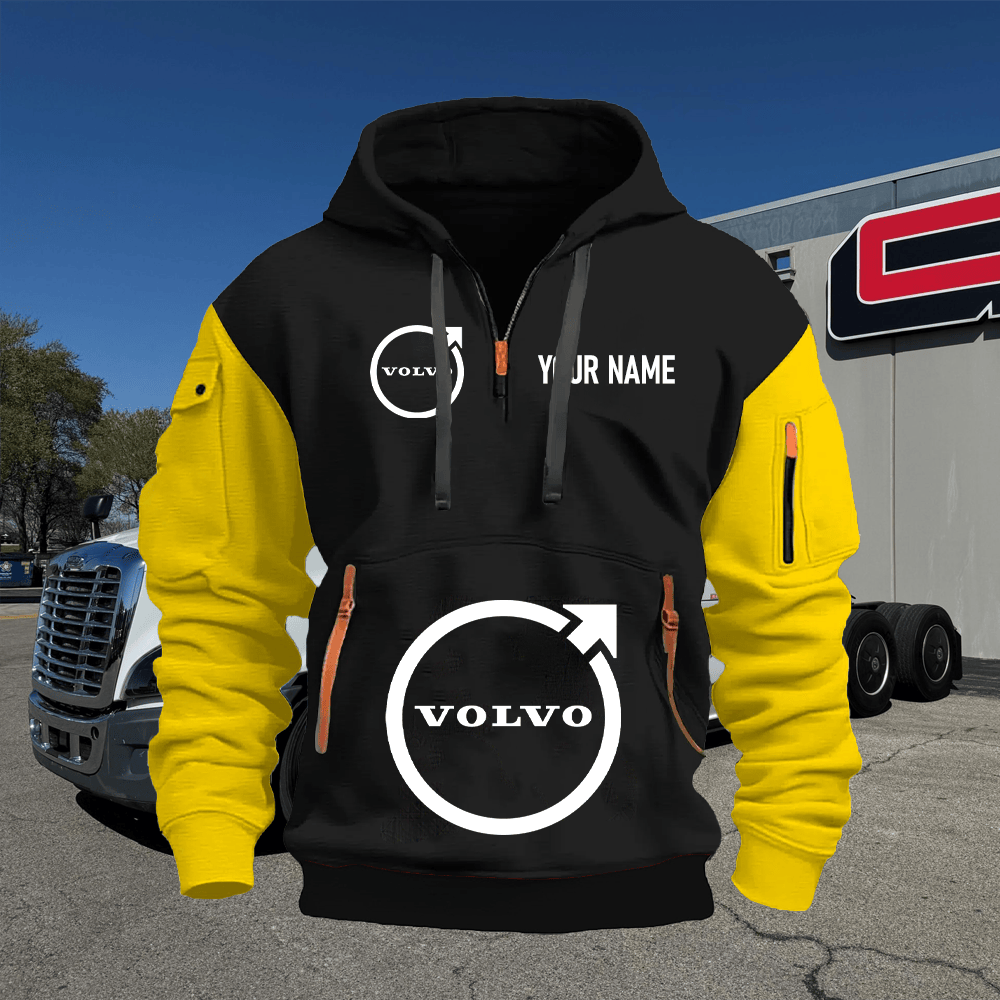 VV Custom Name Quarter Zipper Hoodie