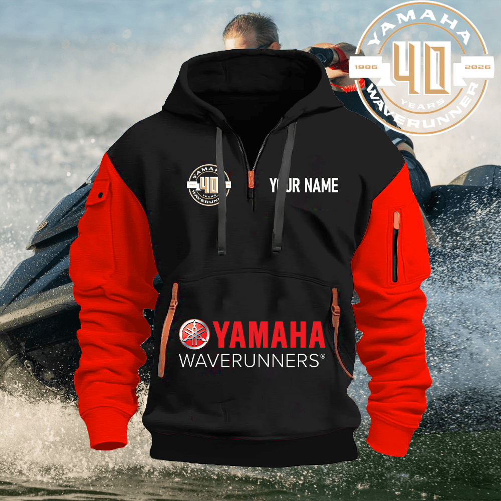 40th YA Custom Name Quarter Zipper Hoodie