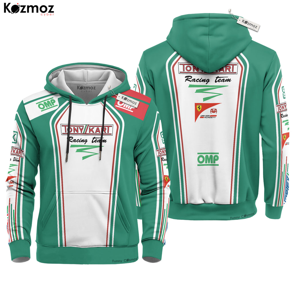 Sebastian Velvet, Marco Ardigo Tony Kart, Go Kart, Sweater Omp, Tony Kart Racing Costume Suit