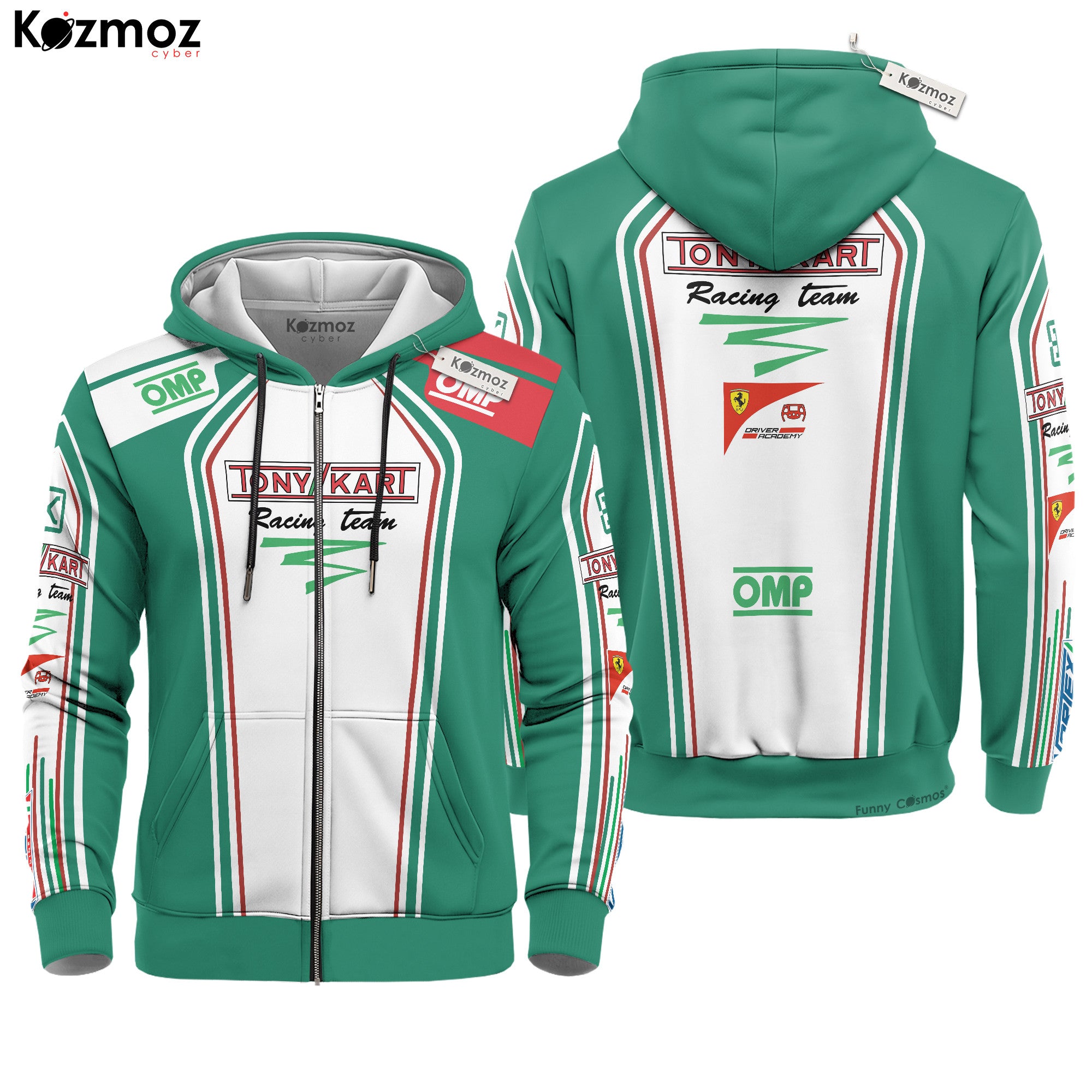 Sebastian Velvet, Marco Ardigo Tony Kart, Go Kart, Sweater Omp, Tony Kart Racing Costume Suit