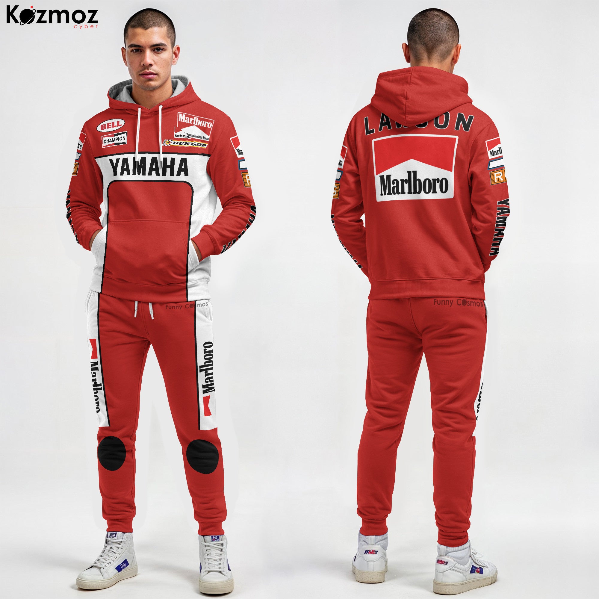 Eddie Lawson Racing Costume MotoGP 1988 Collecion - Yamaha MotoGP Racing Team