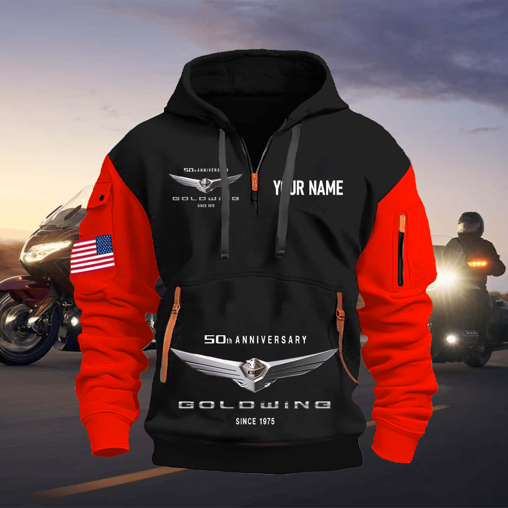 GW Custom Name Quarter Zipper Hoodie