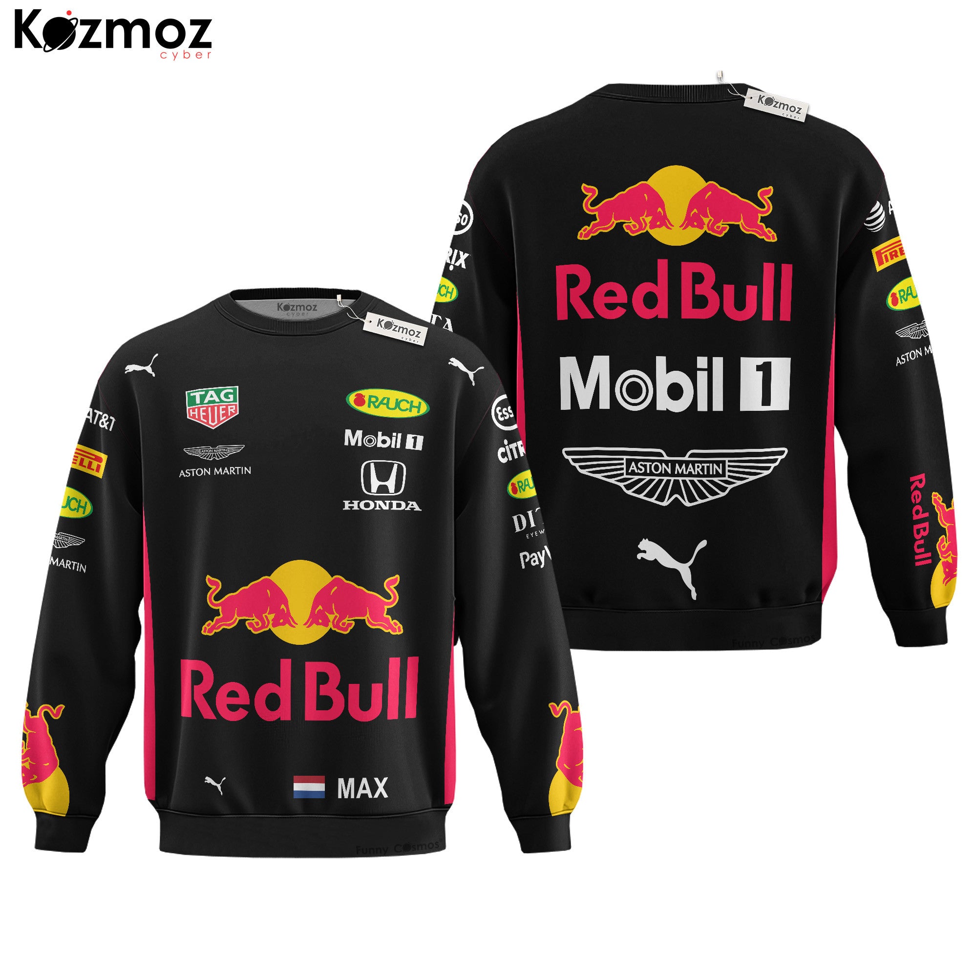 Max Verstappen Red Bull Racing Costume 2020 Collection - Racing Team -