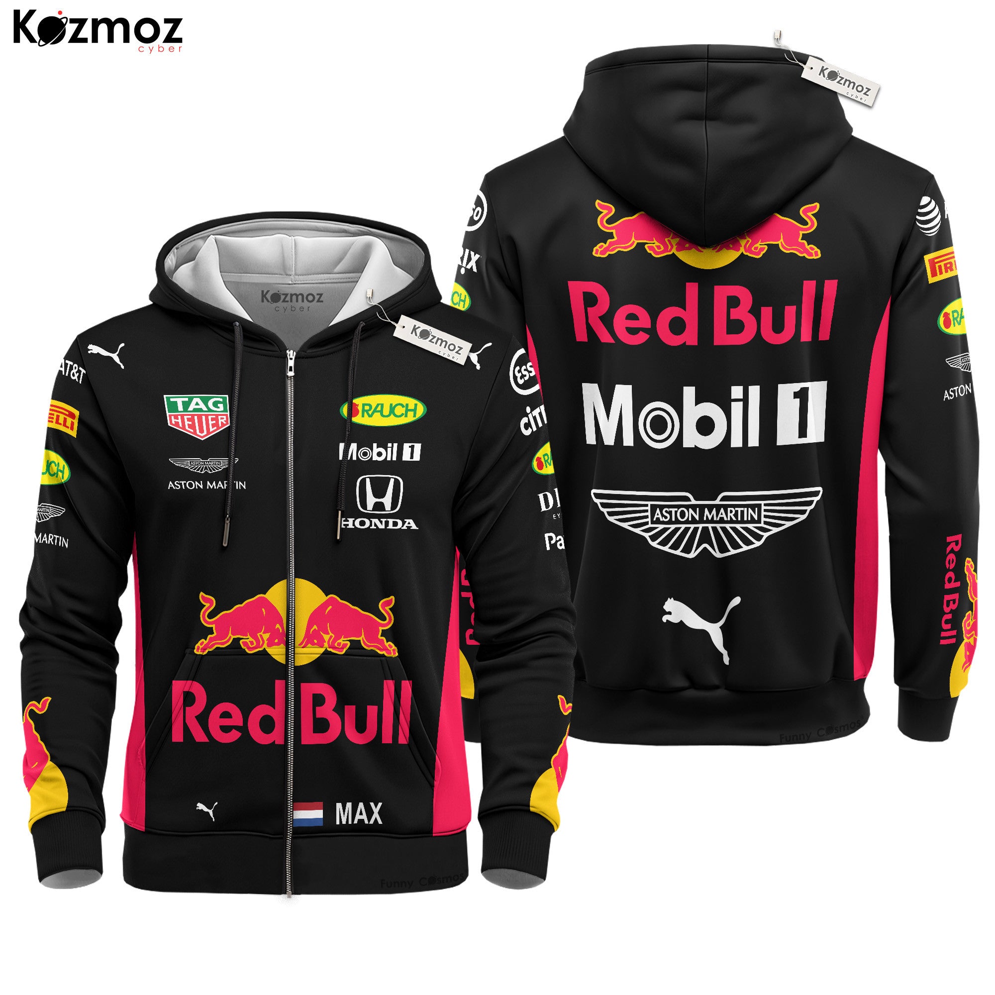 Max Verstappen Red Bull Racing Costume 2020 Collection - Racing Team -
