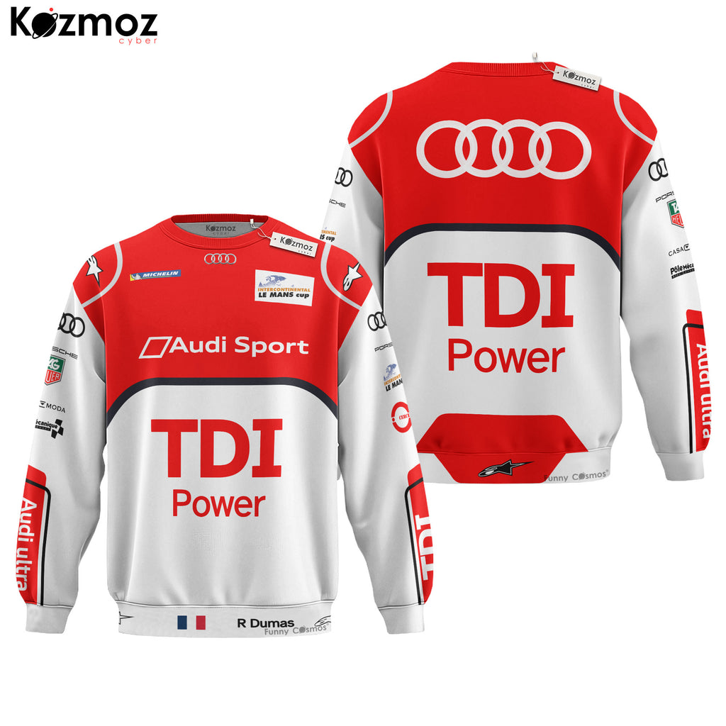 Romain Dumas Racing Costume Suit 2011– Audi Sport TDI Power Team