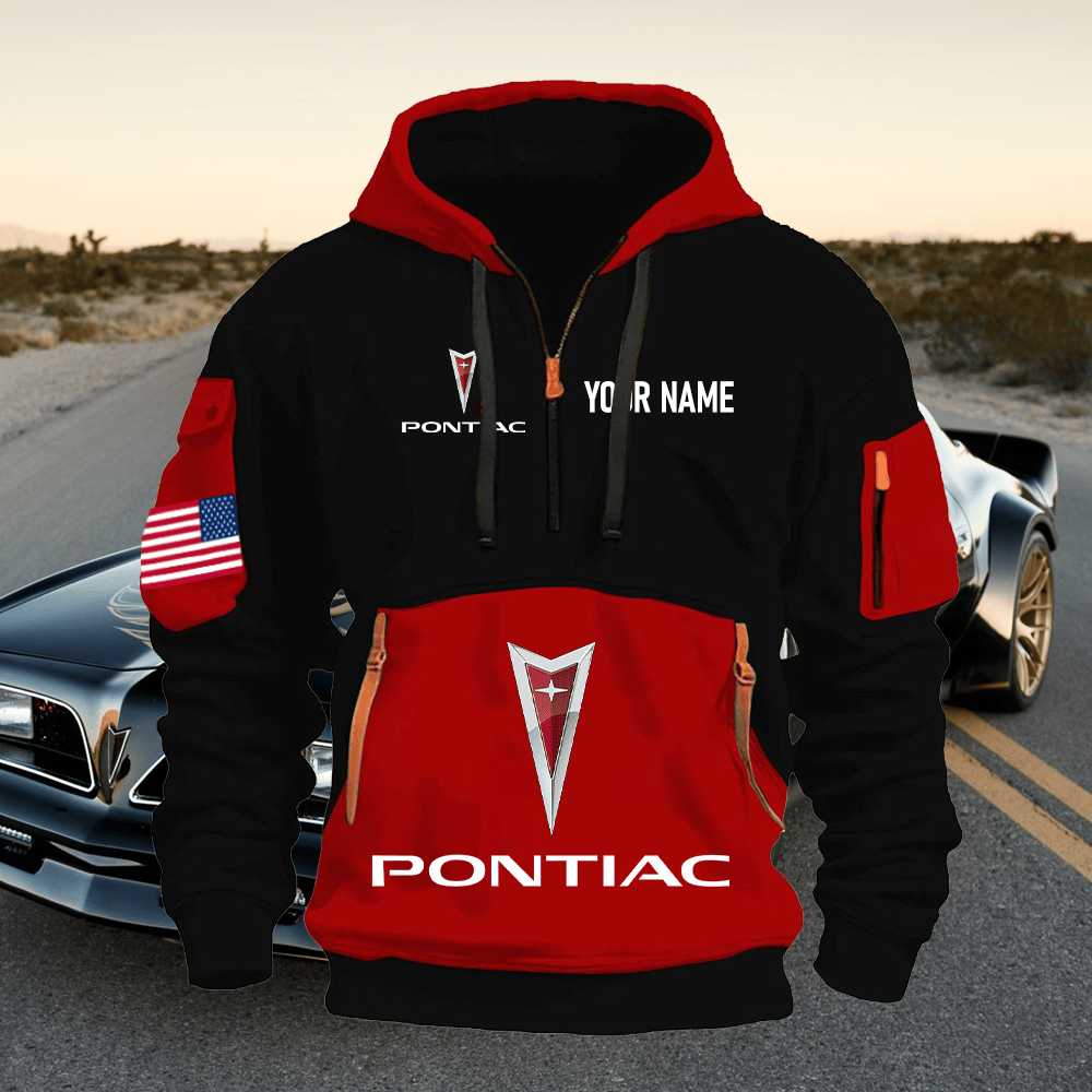 PT Print Name Quarter Zipper Hoodie
