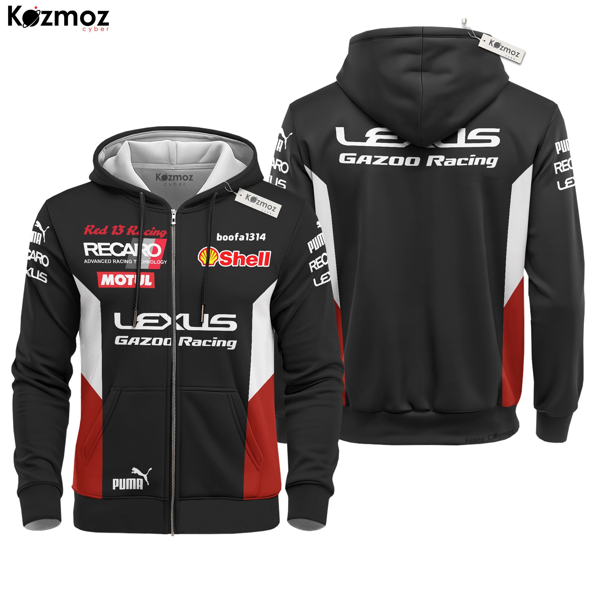 Lexus Gazoo Racing Boofa1314, Lexus Recaro - Racing Custom Suit