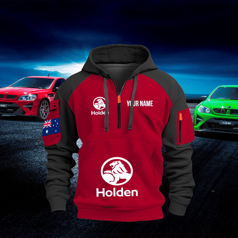 HOL Custom Name Quarter Zipper Hoodie