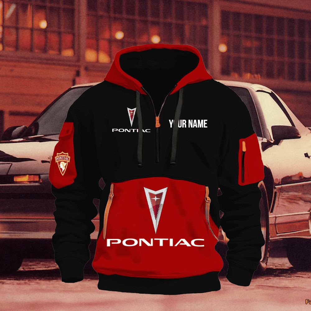 PT Print Name Quarter Zipper Hoodie