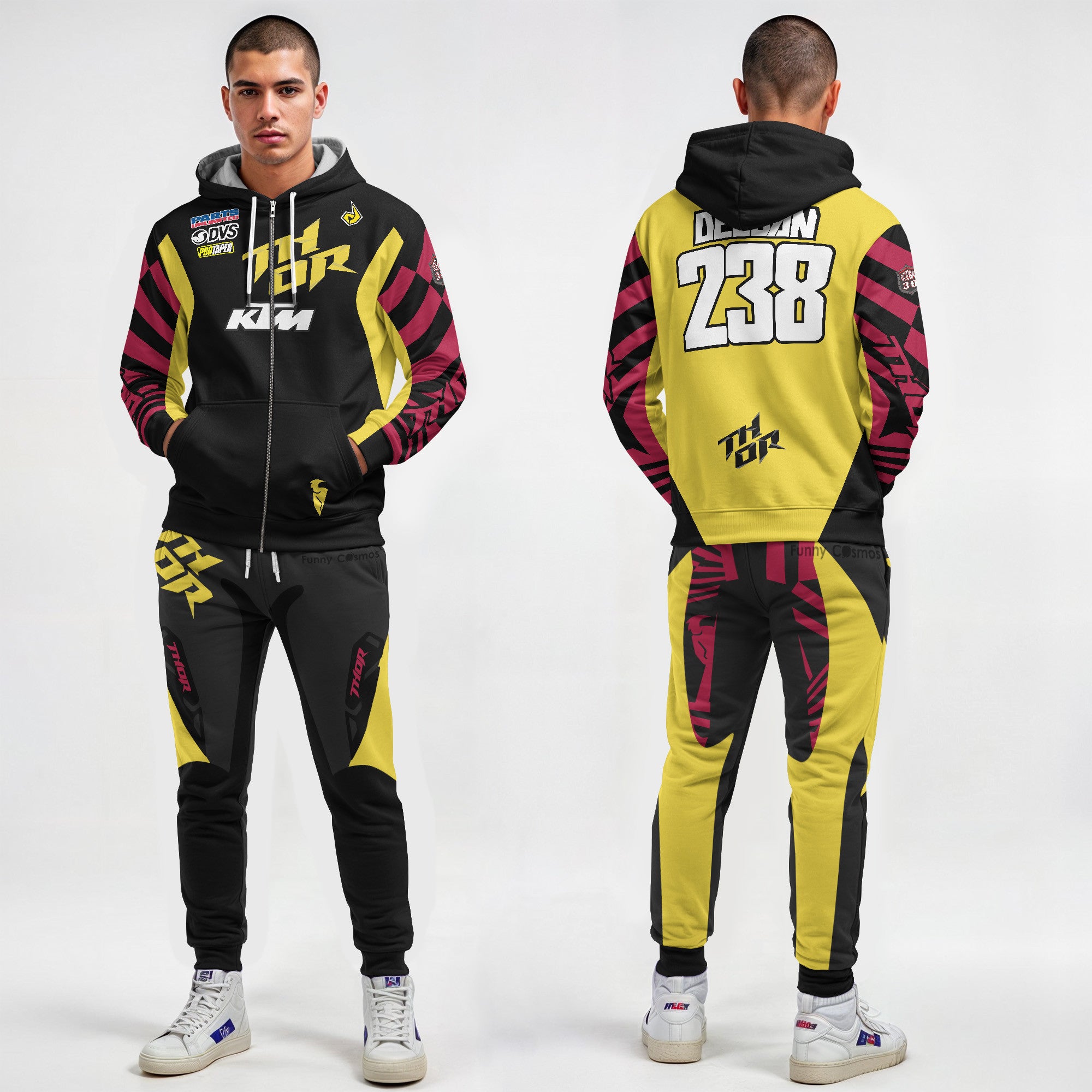 Haiden Deegan KTM Yellow 2021 AMA Supercross Costume Racing Suit