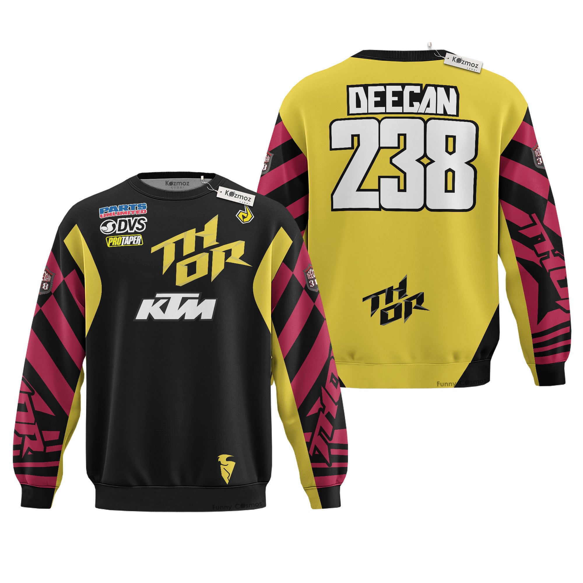 Haiden Deegan KTM Yellow 2021 AMA Supercross Costume Racing Suit