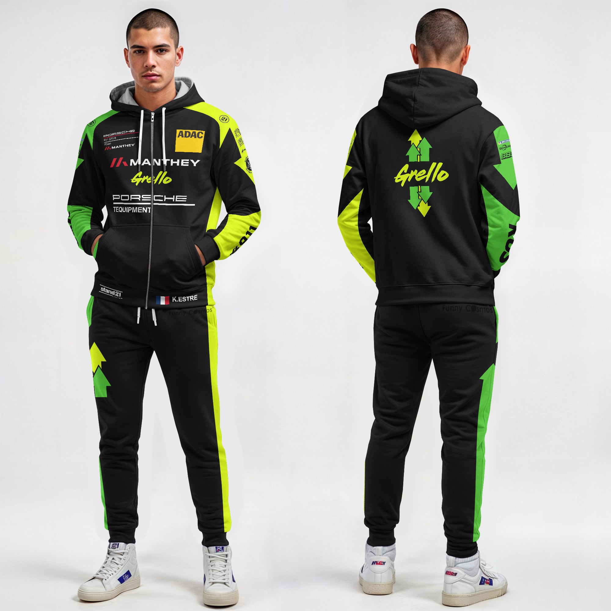Kevin Estre Porsche 911 GT3 R Nurburgring 24h Costume Racing Suit