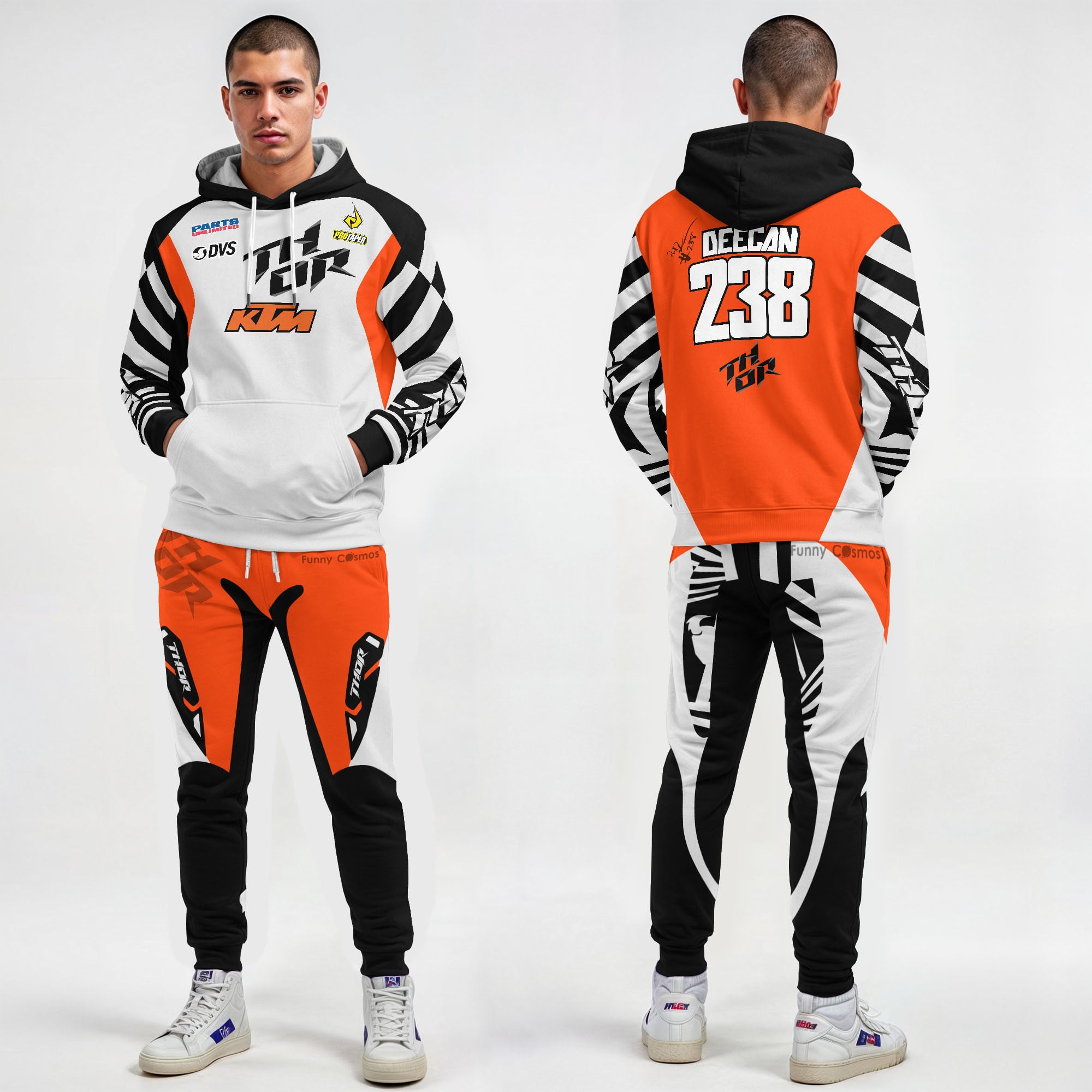 Haiden Deegan 238 KTM Motocross 2024 Supercross Costume Racing Suit