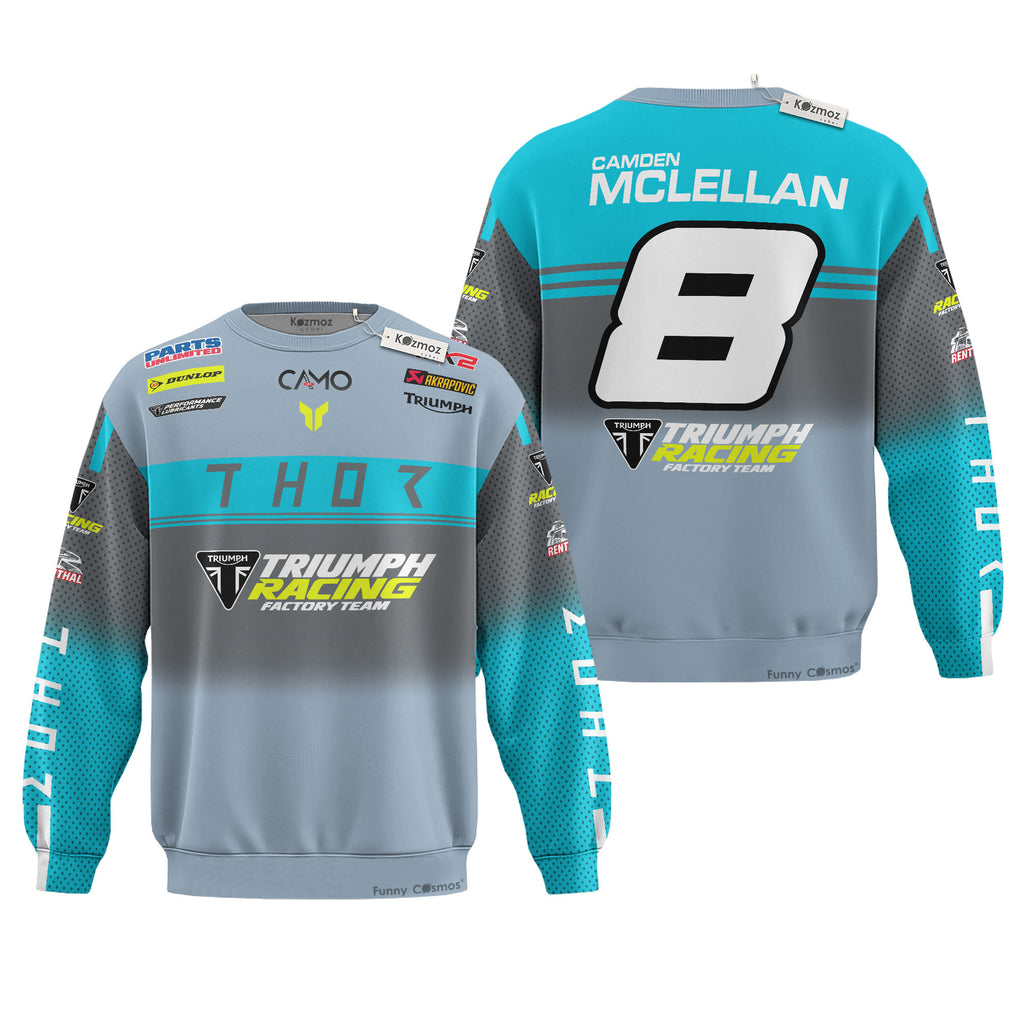 Camden McLellan MXGP MX2 Grand Prix Motorcross Costume Racing Suit