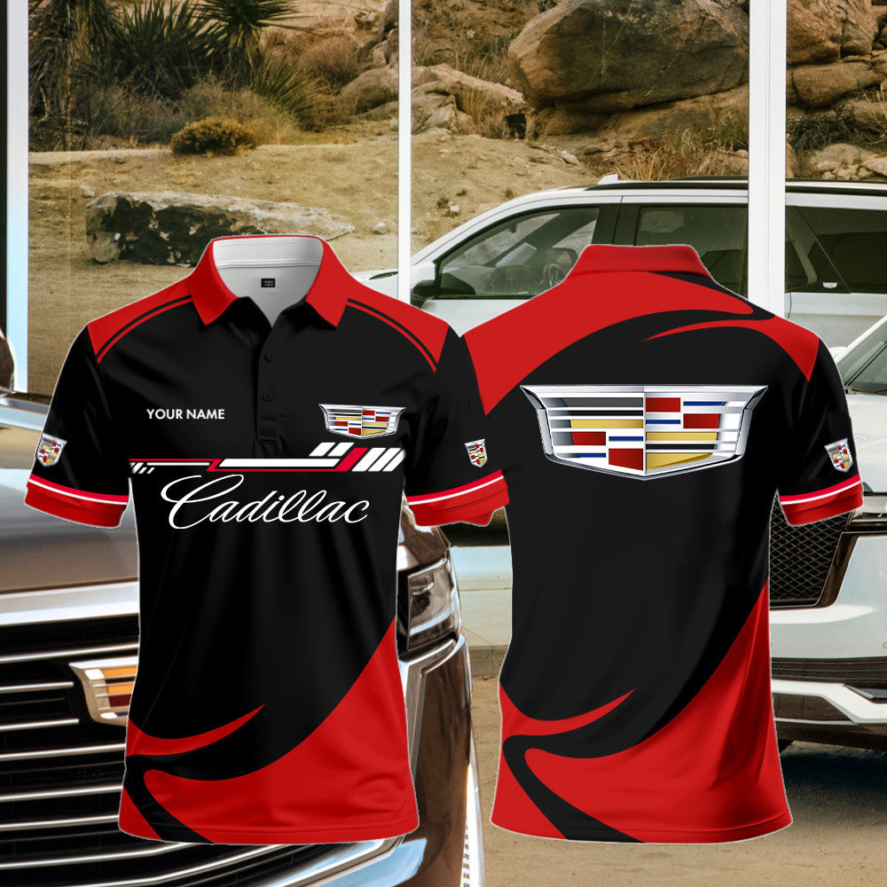 CD Polo Shirt Custom Print Name