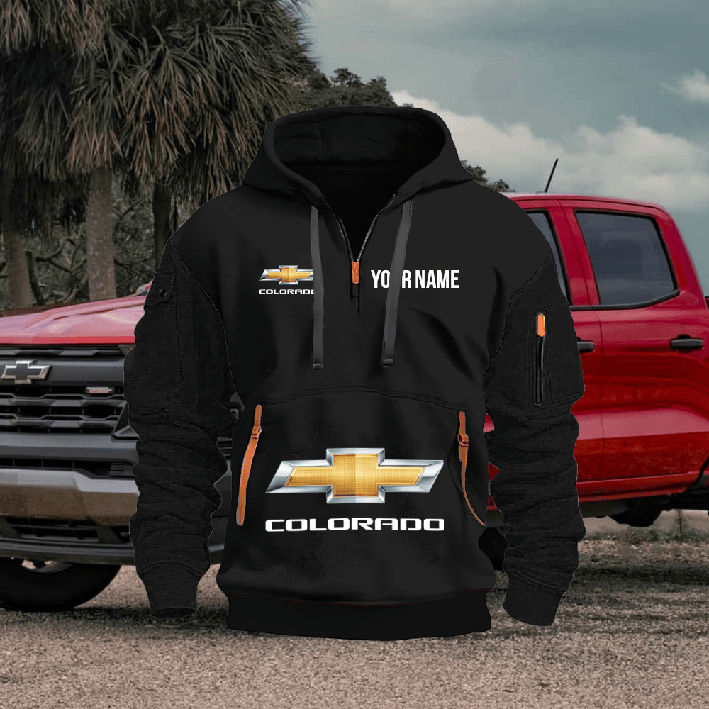 CHE CL Custom Name Quarter Zipper Hoodie
