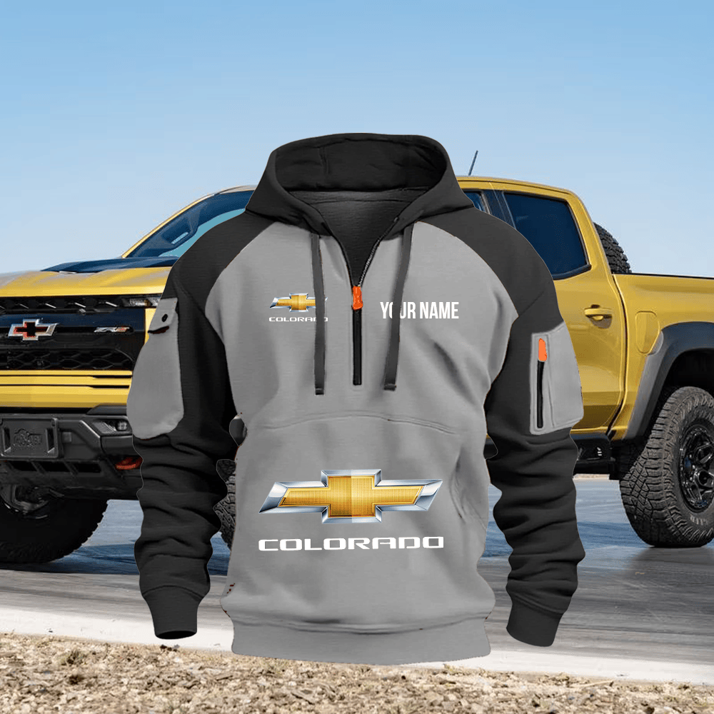 CHE CL Custom Name Quarter Zipper Hoodie