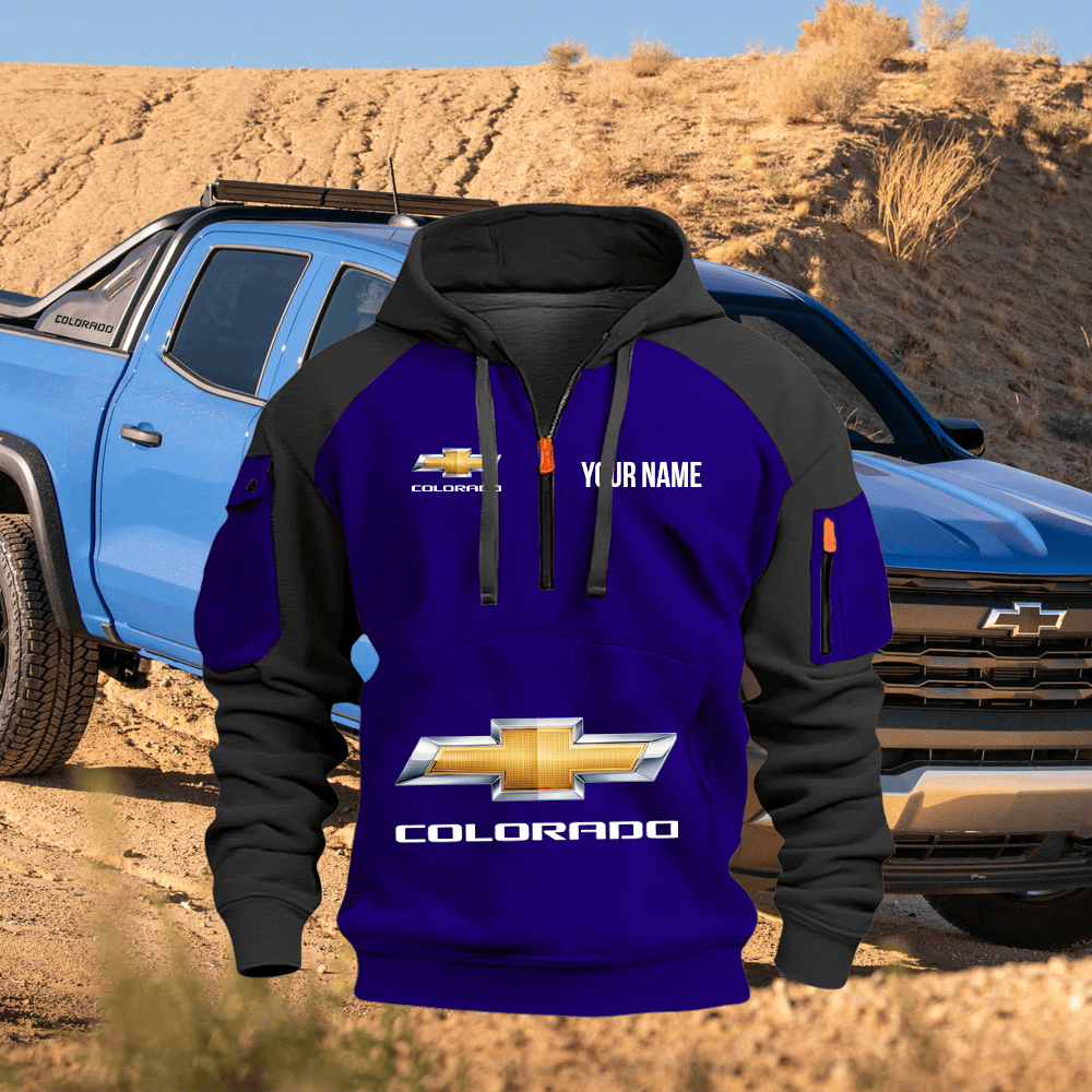 CHE CL Custom Name Quarter Zipper Hoodie