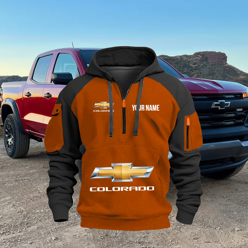 CHE CL Custom Name Quarter Zipper Hoodie