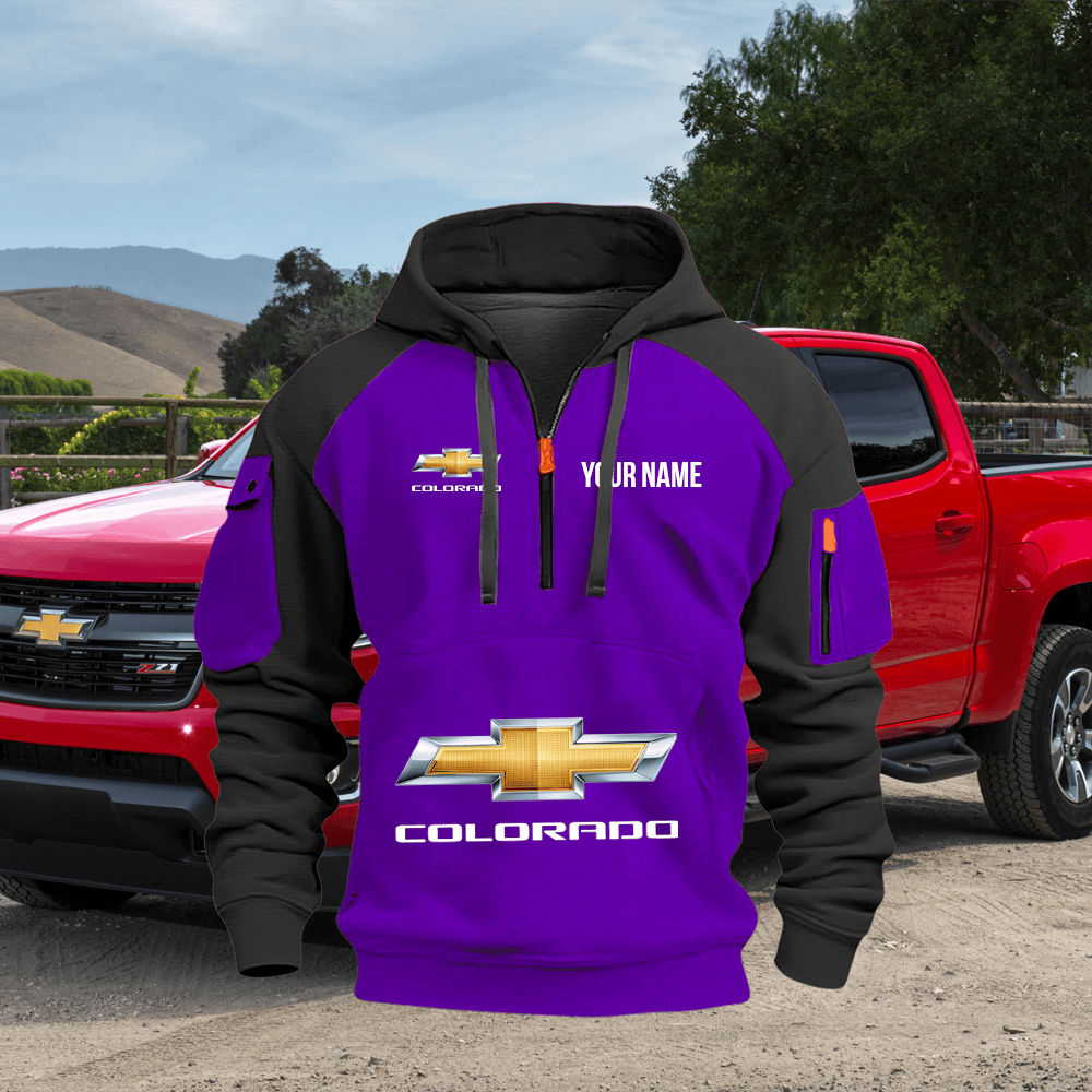 CHE CL Custom Name Quarter Zipper Hoodie
