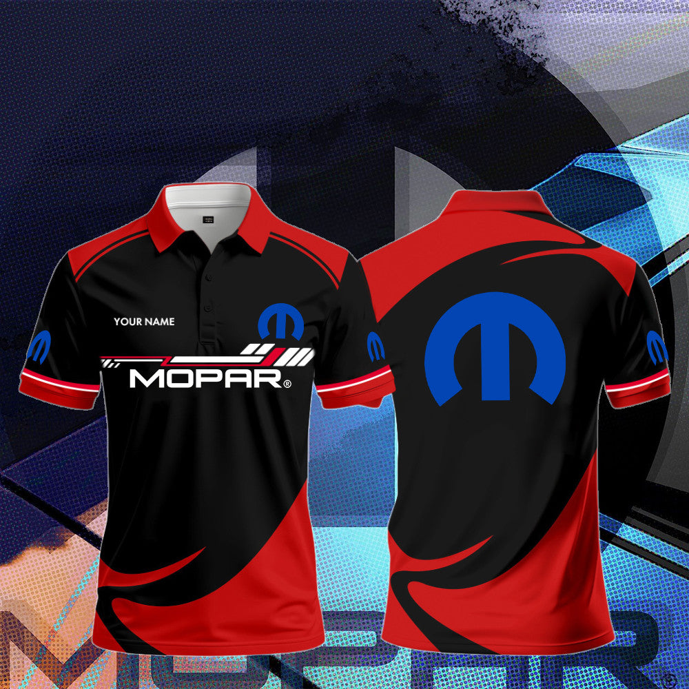 MP Polo Shirt Custom Print Name