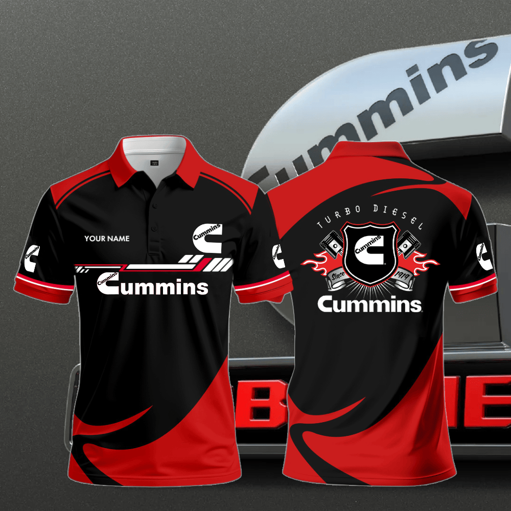 CM Polo Shirt Custom Name