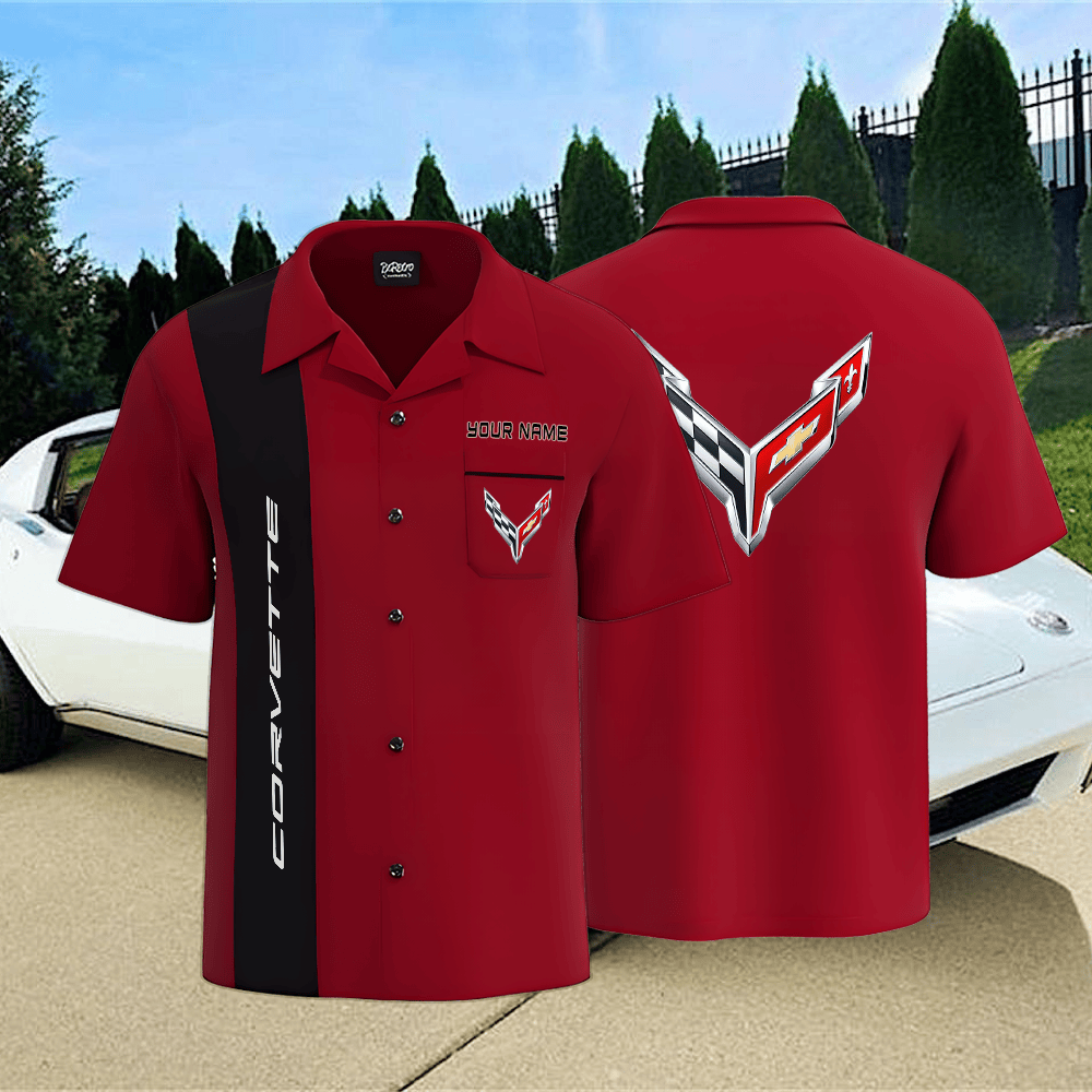 C8 Custom name Hawaii Shirt
