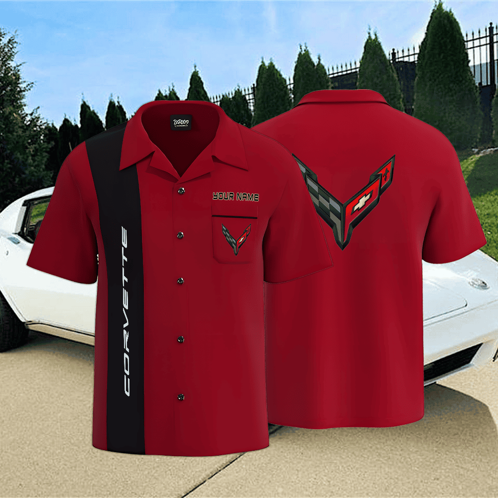 C8 Custom name Hawaii Shirt