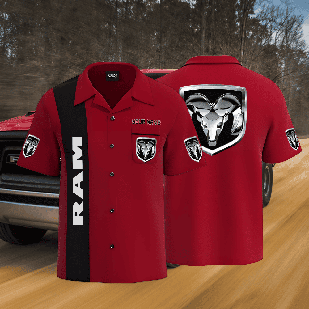 RAM Custom name Hawaii Shirt